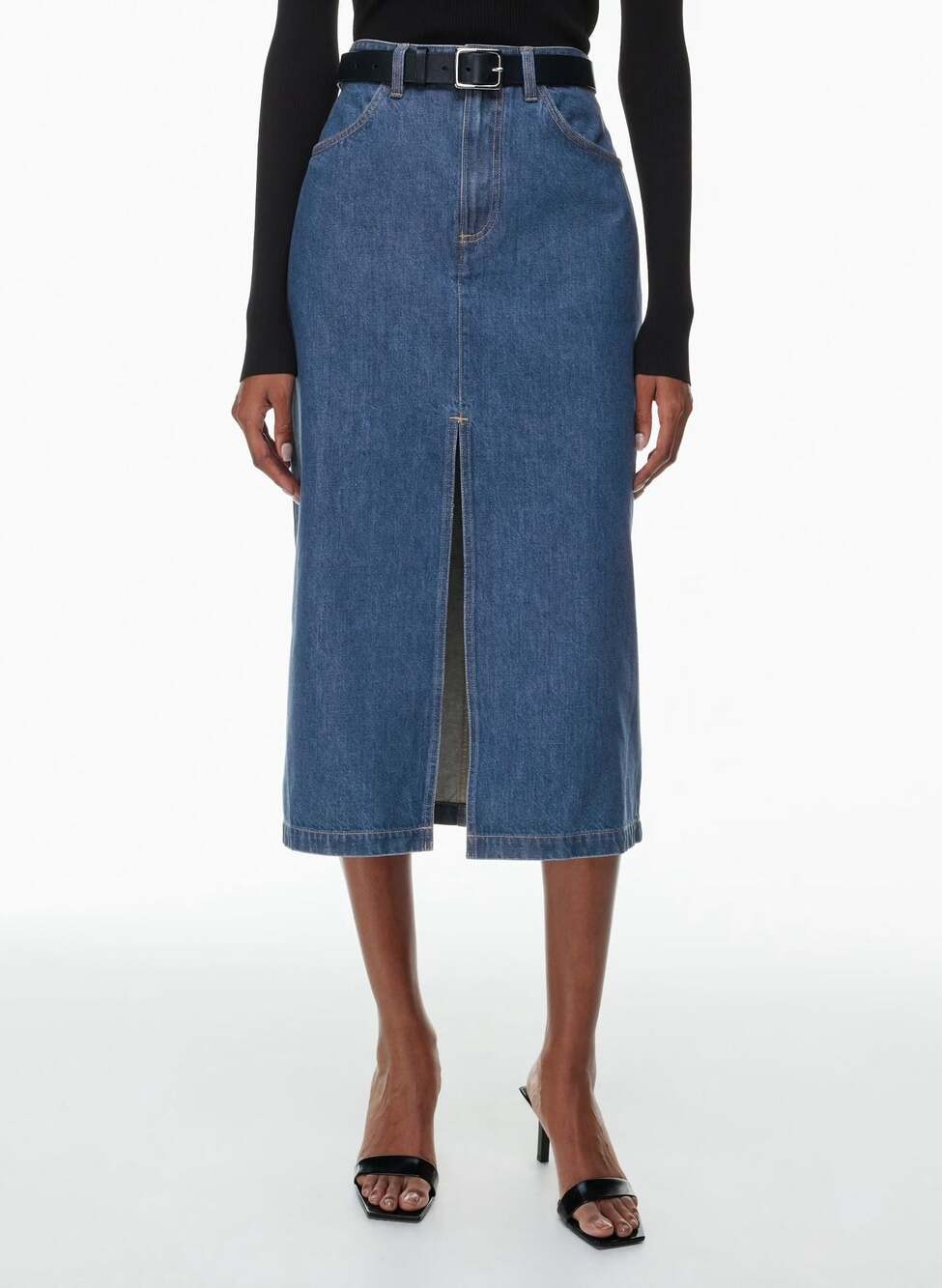 Babaton Prosper Jean Skirt Size 0